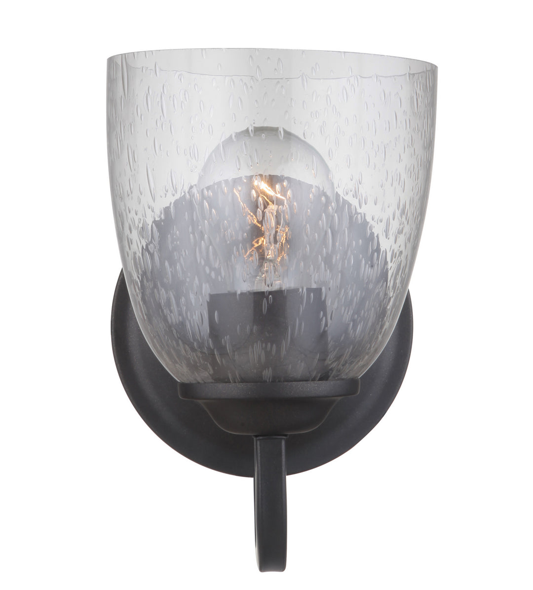 Serene One Light Wall Sconce in Espresso