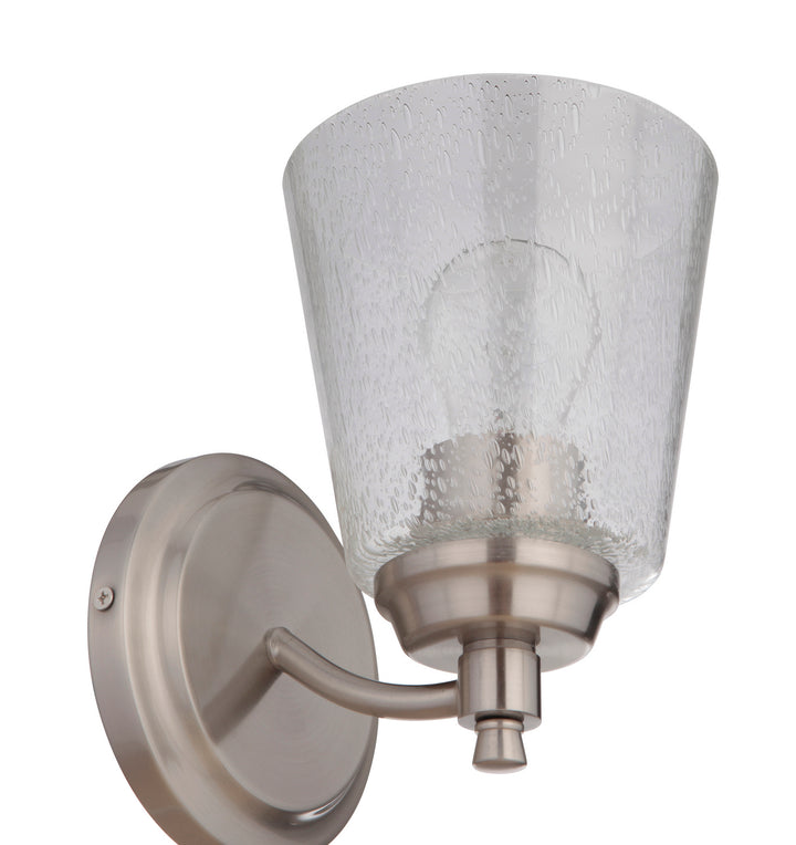 Tyler One Light Wall Sconce in Brushed Polished Nickel