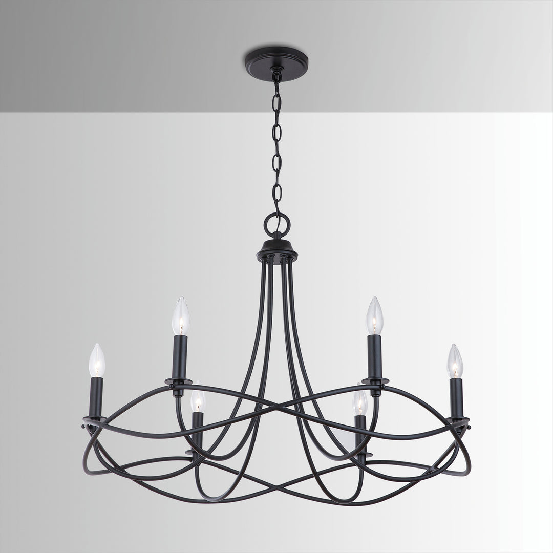 Capital Lighting Six Light Chandelier