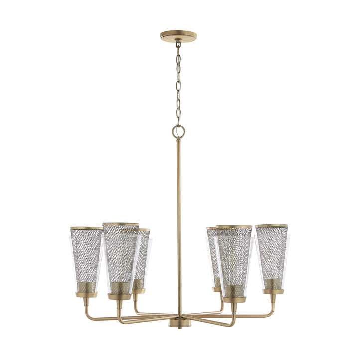 Capital Lighting Six Light Chandelier