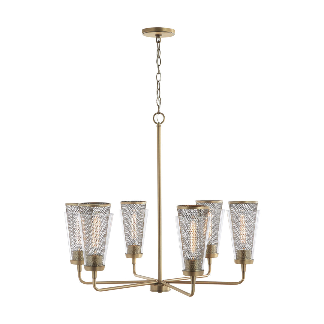 Capital Lighting Six Light Chandelier