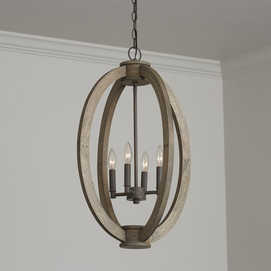 Capital Lighting Four Light Foyer Pendant