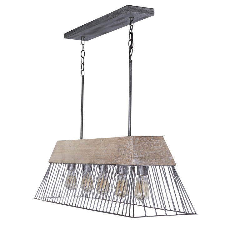 Capital Lighting Five Light Island Pendant