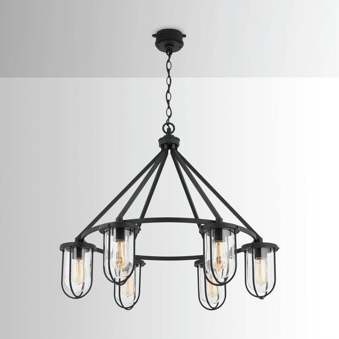 Capital Lighting Six Light Chandelier