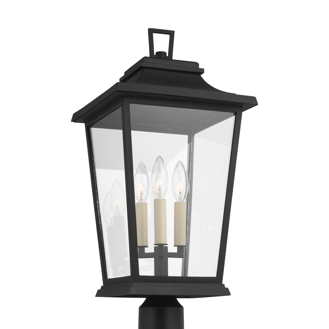 Visual Comfort Studio Three Light Post Lantern