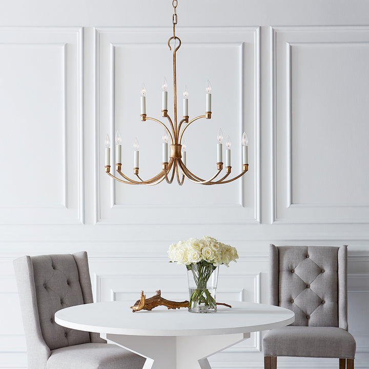 Visual Comfort Studio 12 Light Chandelier