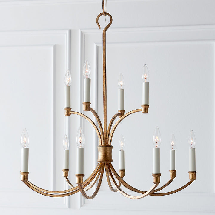 Visual Comfort Studio 12 Light Chandelier