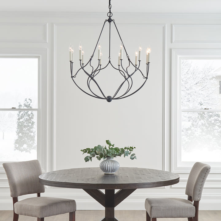 Visual Comfort Studio 12 Light Chandelier