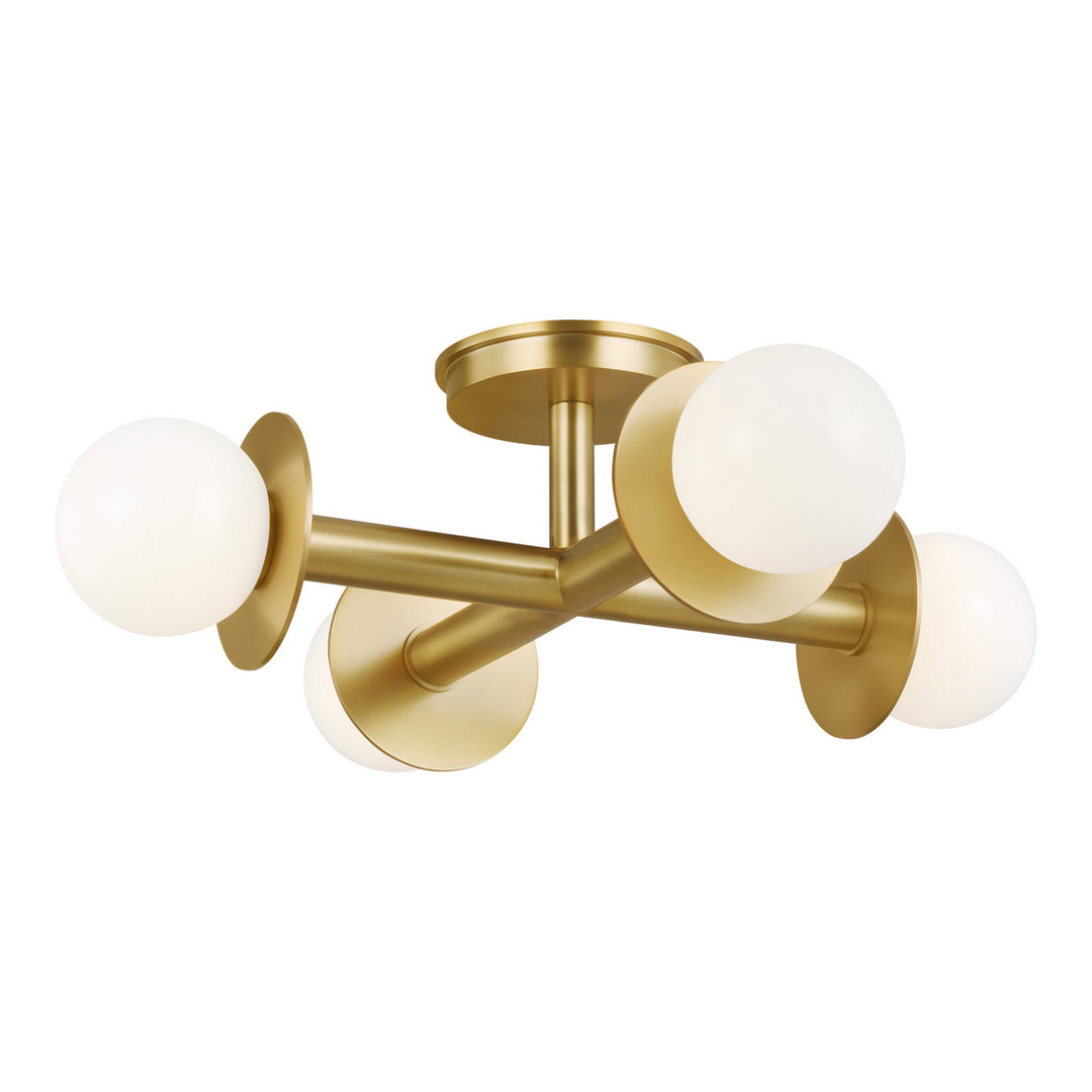 Visual Comfort StudioNodesFour Light Flush Mount