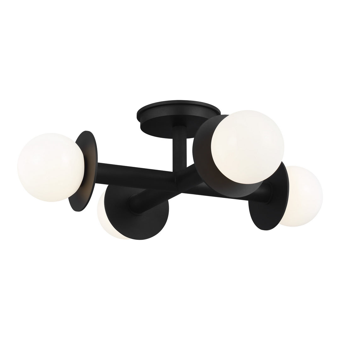 Visual Comfort StudioNodesFour Light Flush Mount