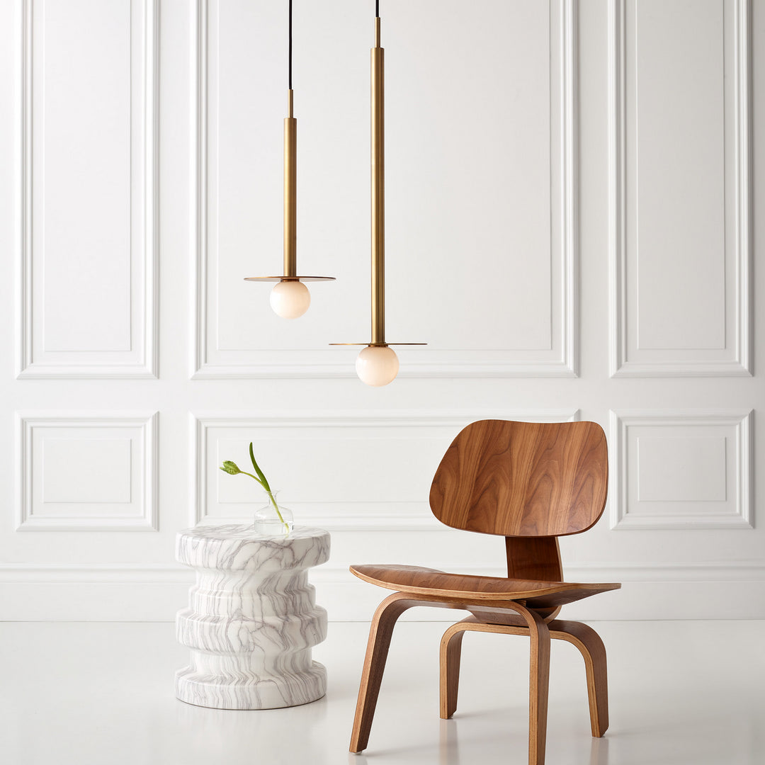Visual Comfort Studio One Light Pendant