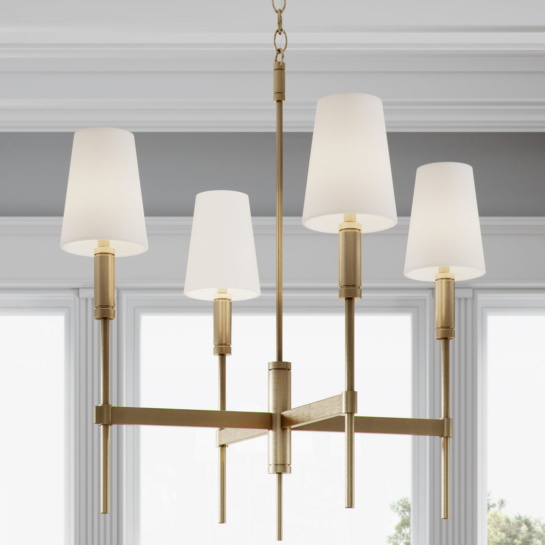 Visual Comfort Studio Four Light Chandelier