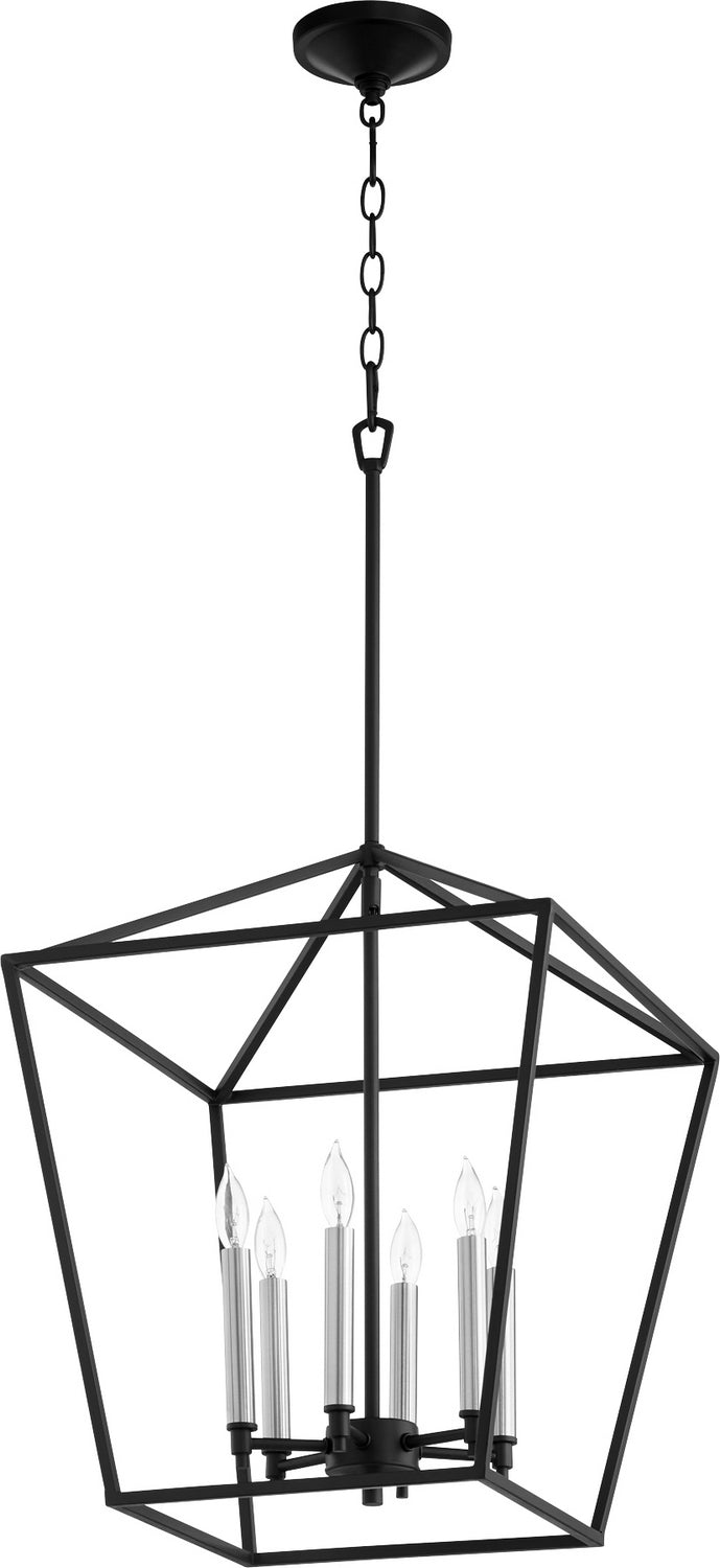 Quorum Six Light Entry Pendant