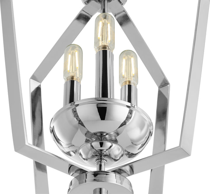 Quorum Three Light Entry Pendant