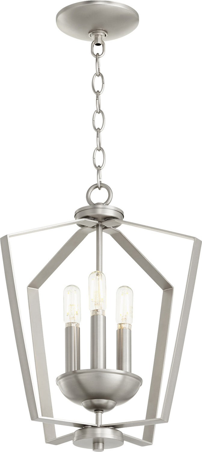 Quorum Three Light Entry Pendant