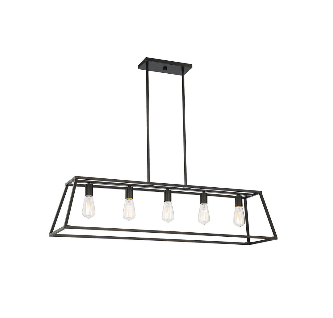 Savoy House Denton Five Light Linear Chandelier