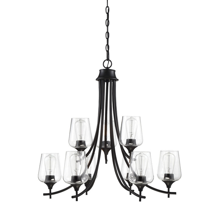 Savoy House Octave Nine Light Chandelier