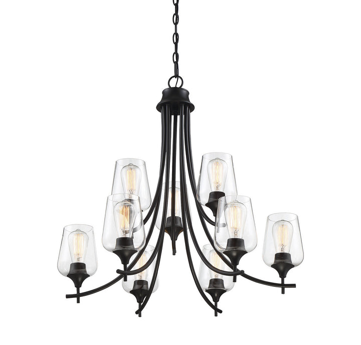 Savoy House Octave Nine Light Chandelier