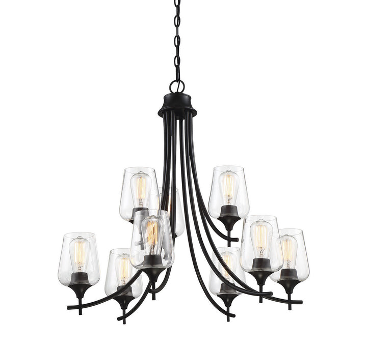 Savoy House Octave Nine Light Chandelier