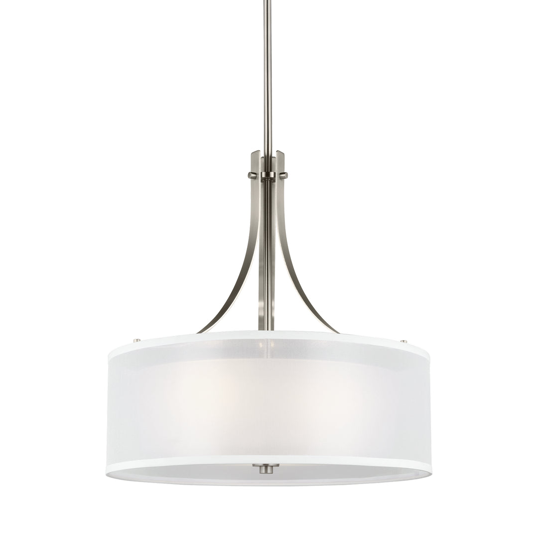 Generation Lighting. Three Light Pendant