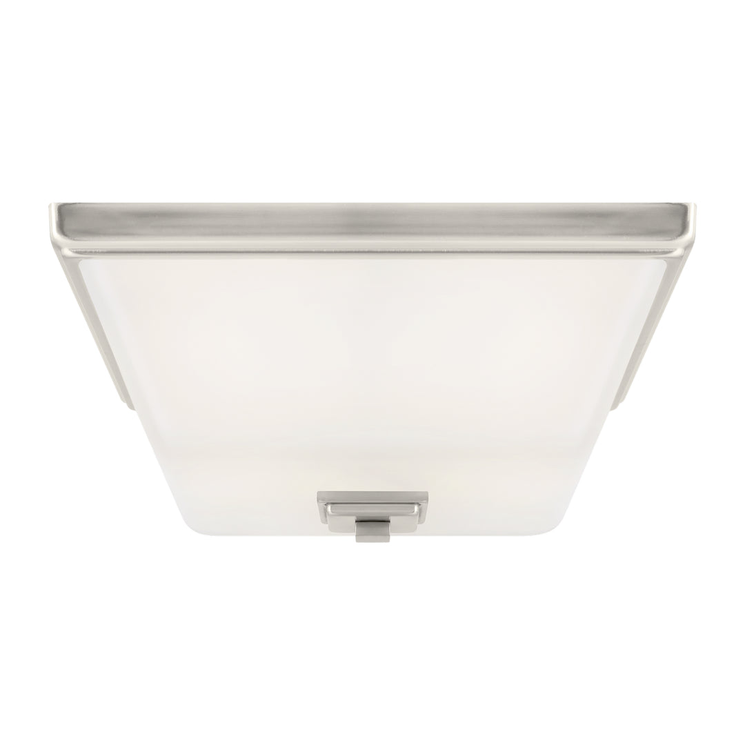 Generation Lighting. Two Light Flush Mount