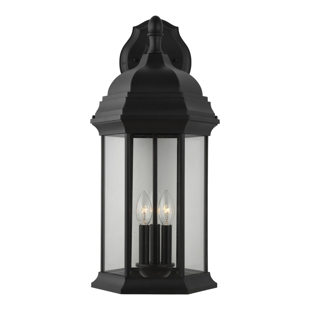 Generation Lighting. Three Light Outdoor Wall Lantern