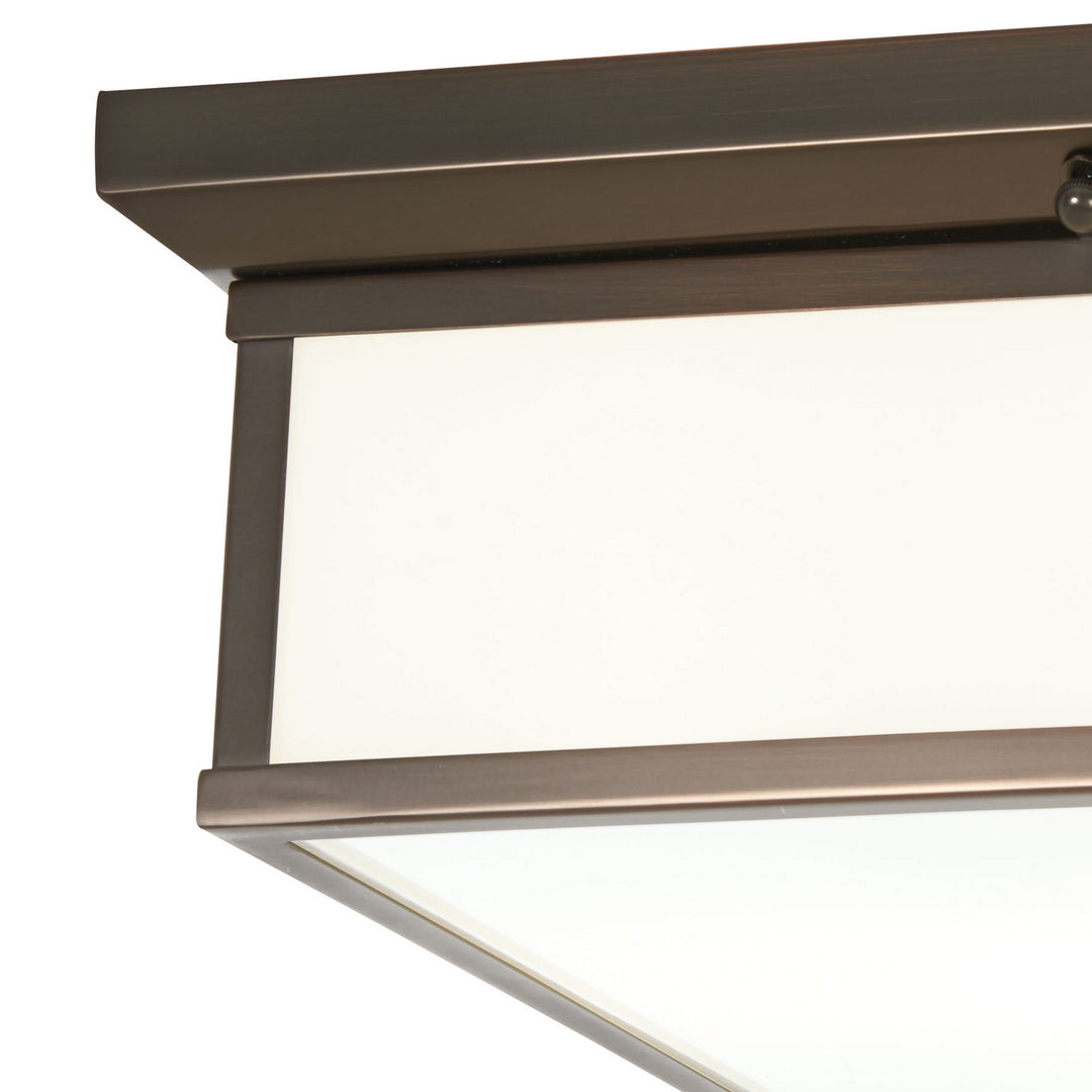 Minka Lavery LED Flush Mount in Harvard Court Bronze (Plated)