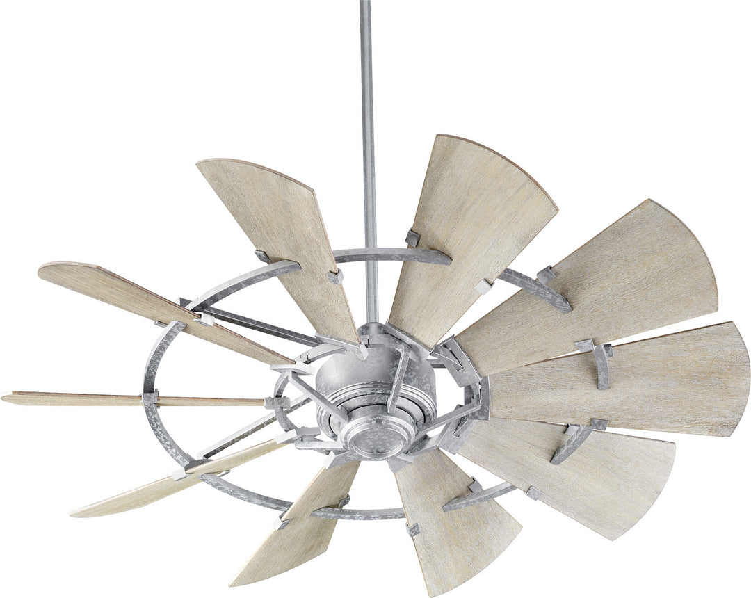 Quorum Windmill Indoor DC Farmhouse Ceiling Fan with Remote