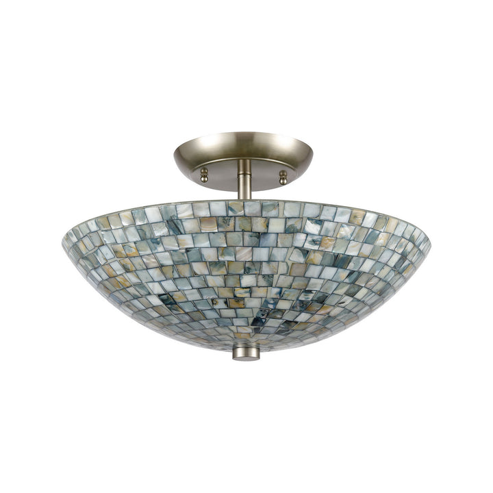 ELK Home Three Light Semi Flush Mount