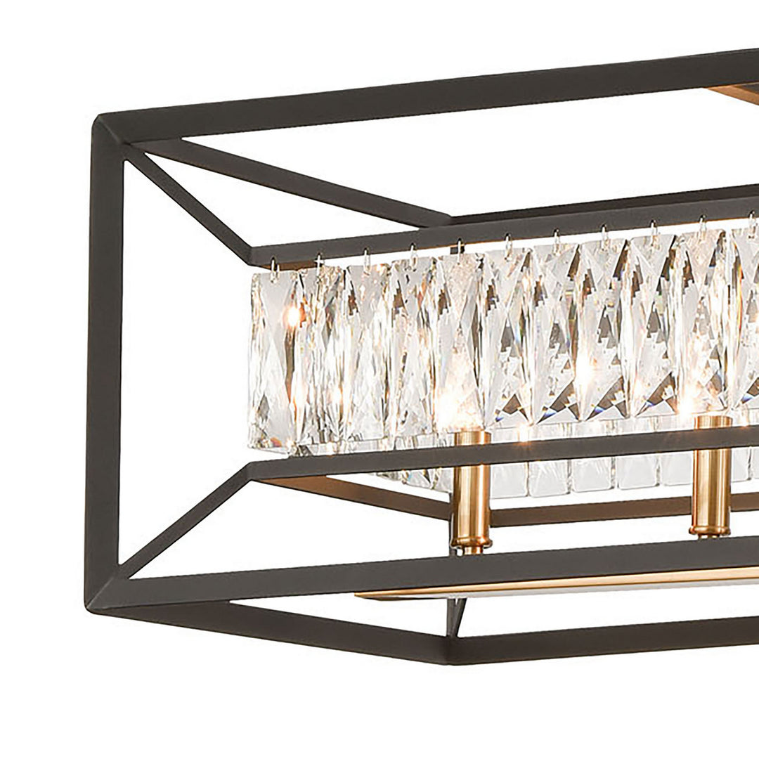 ELK Home Six Light Linear Chandelier