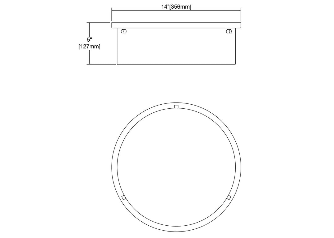 ELK Home Three Light Flush Mount