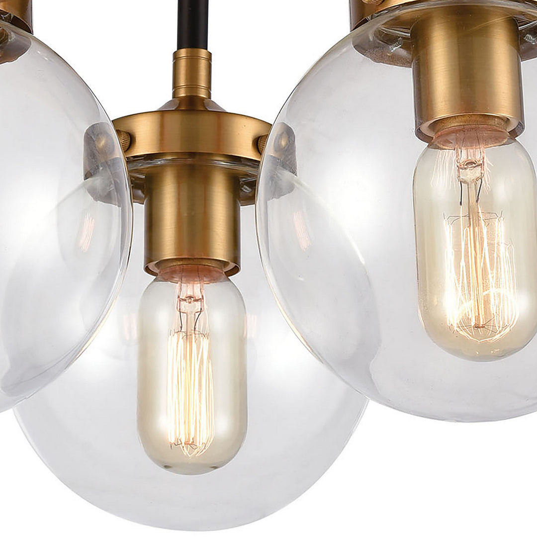 ELK Home Three Light Semi Flush Mount