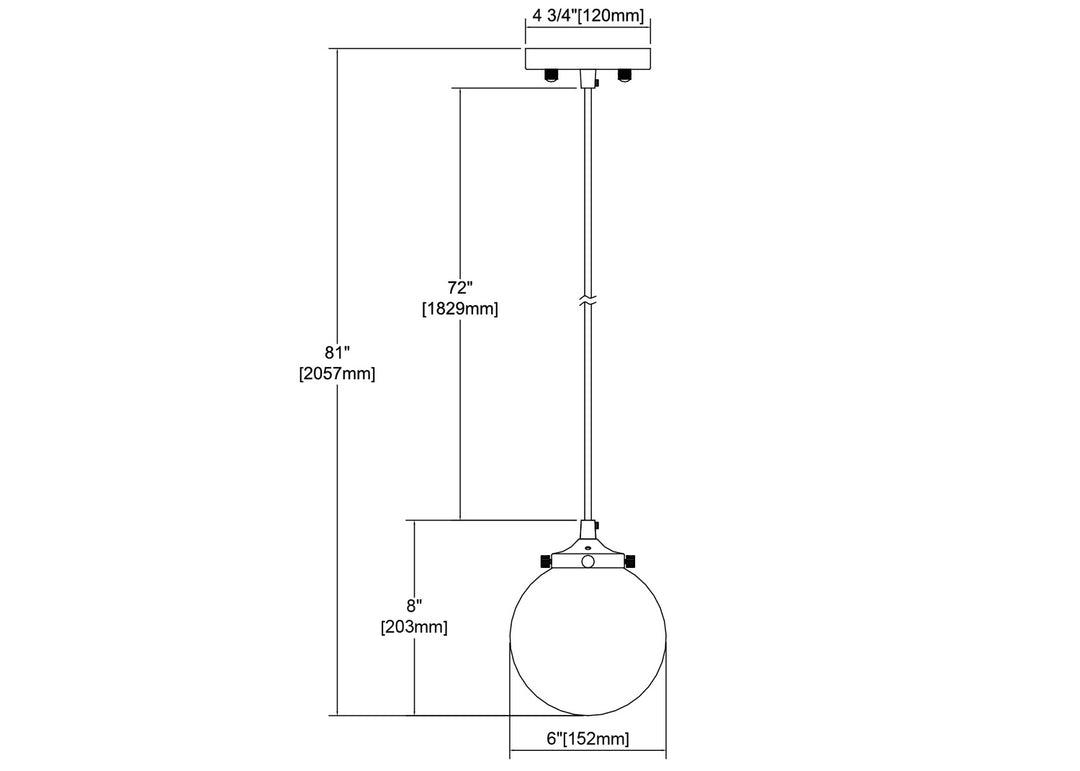 ELK Home One Light Mini Pendant