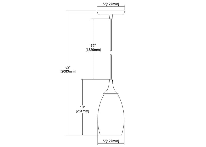 ELK Home One Light Mini Pendant