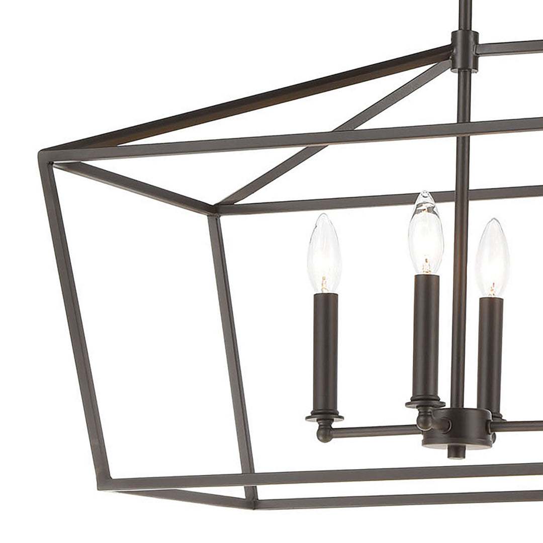 ELK Home Seven Light Linear Chandelier