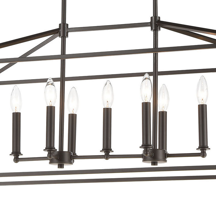 ELK Home Seven Light Linear Chandelier