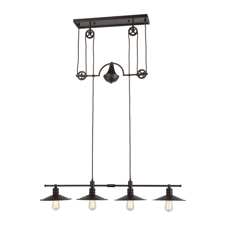 ELK Home Four Light Linear Chandelier