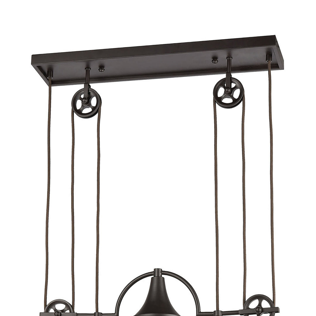 ELK Home Four Light Linear Chandelier