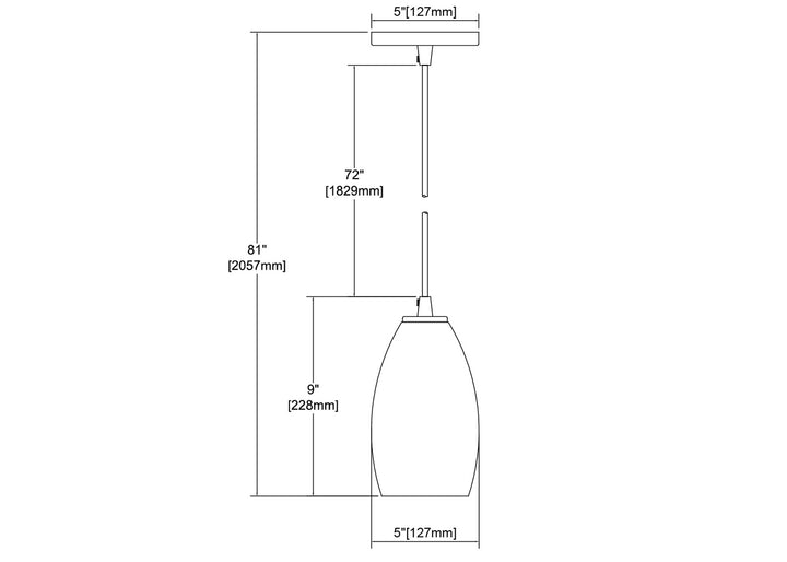 ELK Home One Light Mini Pendant