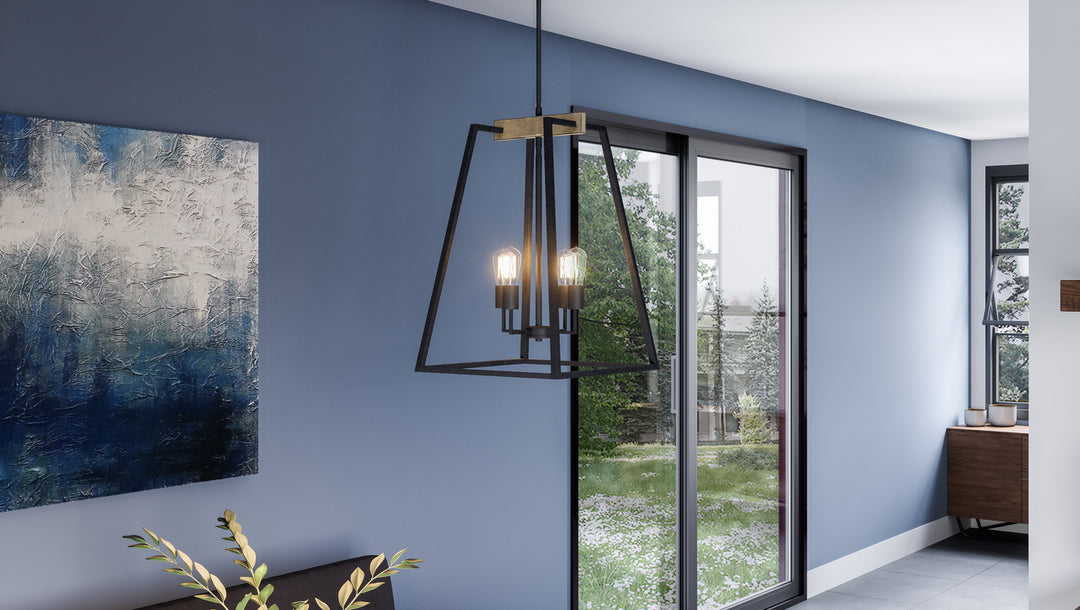 Quoizel Four Light Foyer Pendant