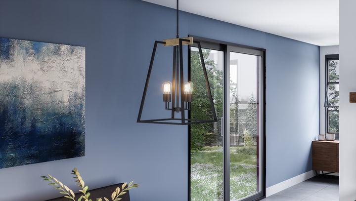 Quoizel Four Light Foyer Pendant