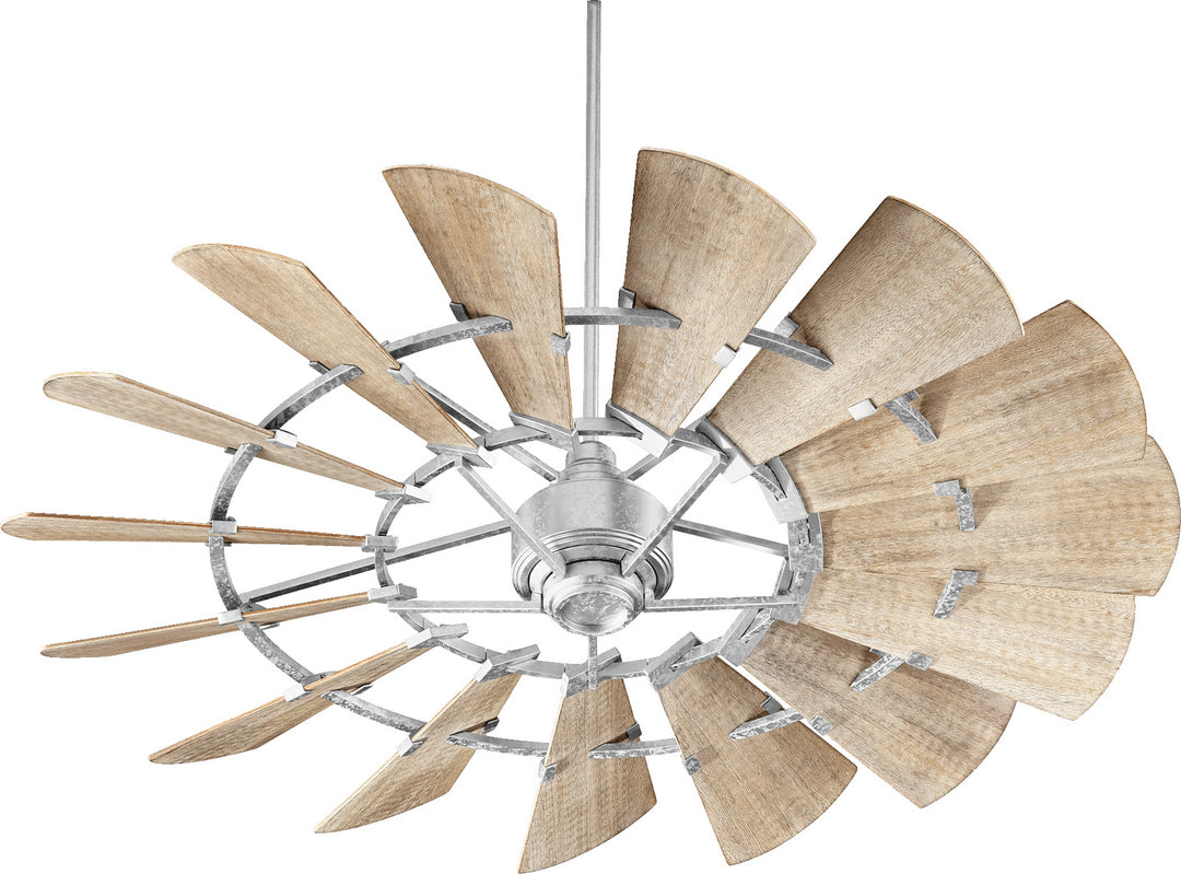 Quorum Windmill Indoor DC Farmhouse Ceiling Fan with Remote