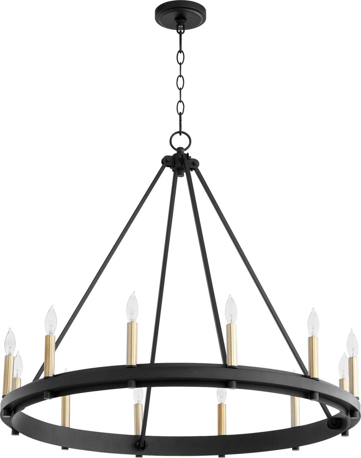 Quorum 12 Light Chandelier