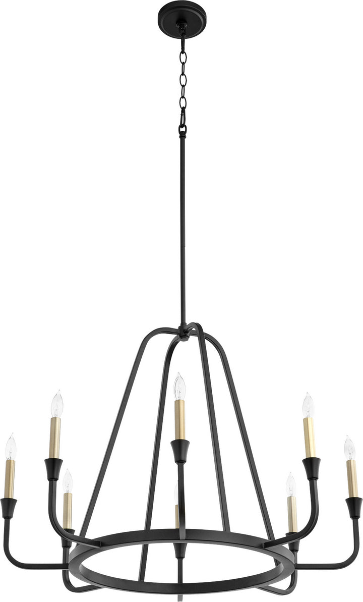 Quorum Eight Light Chandelier