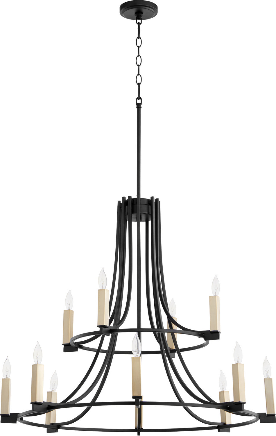 Quorum 12 Light Chandelier