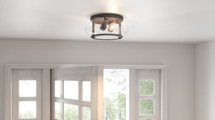 Quoizel Two Light Flush Mount