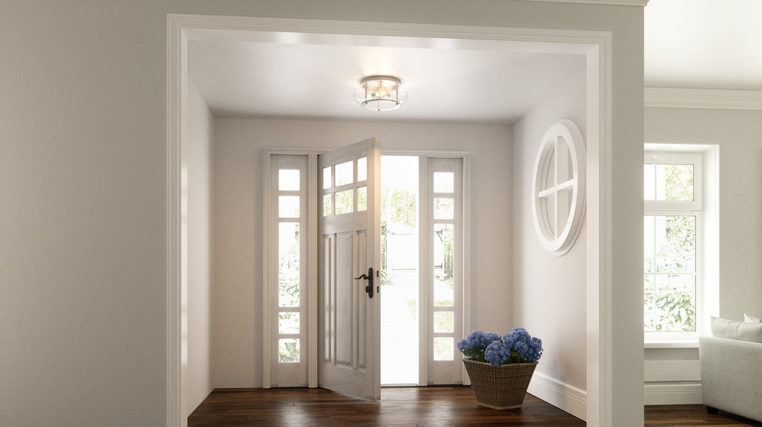 Quoizel Three Light Flush Mount