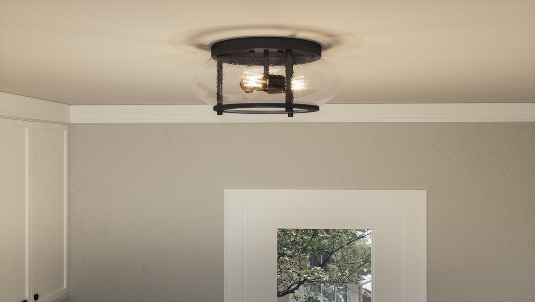 Quoizel Three Light Flush Mount