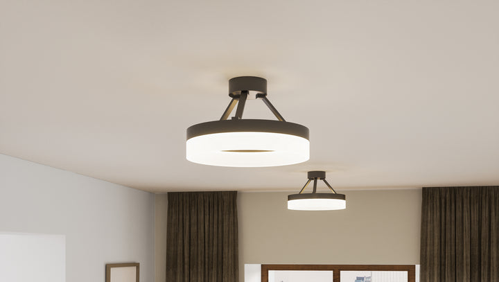 Quoizel LED Semi Flush Mount