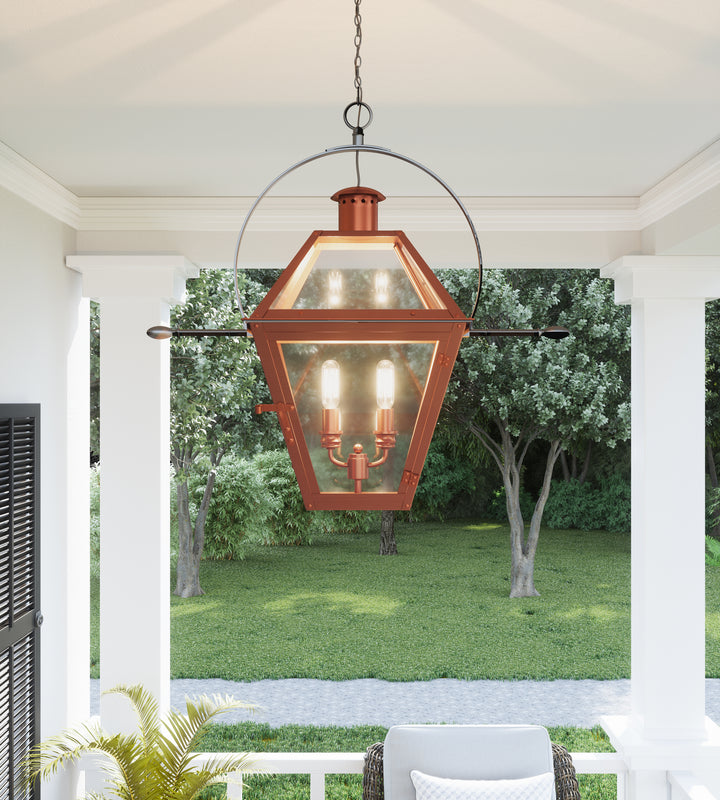 Quoizel Two Light Outdoor Hanging Lantern